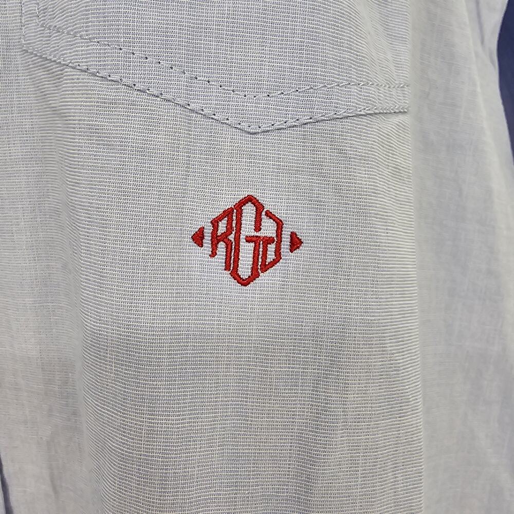 J. Crew Womans size M Etienne Oversized LS Button Up Shirt Blue  BY733 NEW - Picture 3 of 9